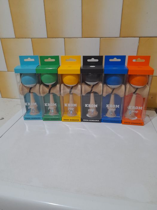 Kendama krom pop