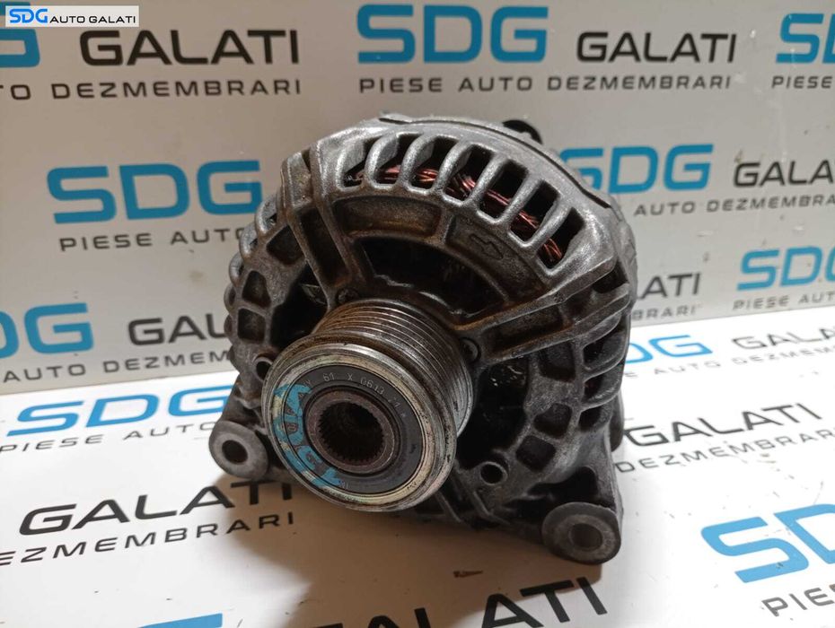 Alternator 150A Citroen Berlingo 1.6 HDI 1998 - 2010 Cod 9646321880 0124525035 [M7583]