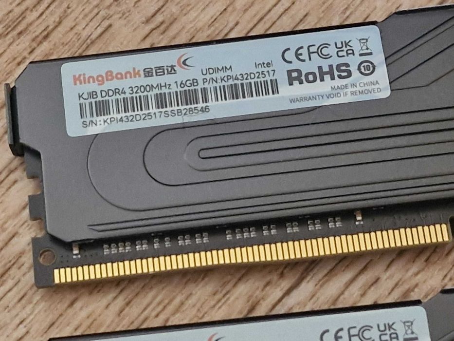 32gb ddr4 3200mhz с радиаторами
