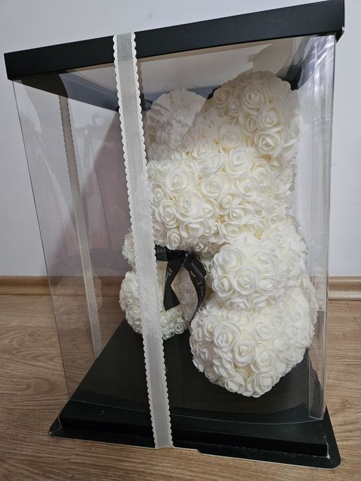 Ursulet alb 40 cm