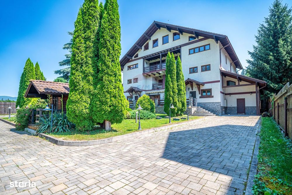 Duplex P+2E cu 7 camere de vânzare in Bușteni , 502 mp teren