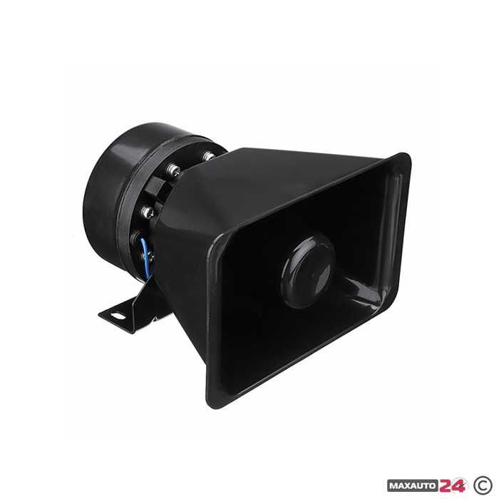 Сирена с микрофон 12V клаксон тромба свирка