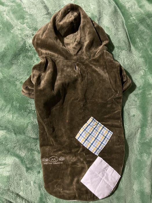 Японска нова дреха за куче с качулка