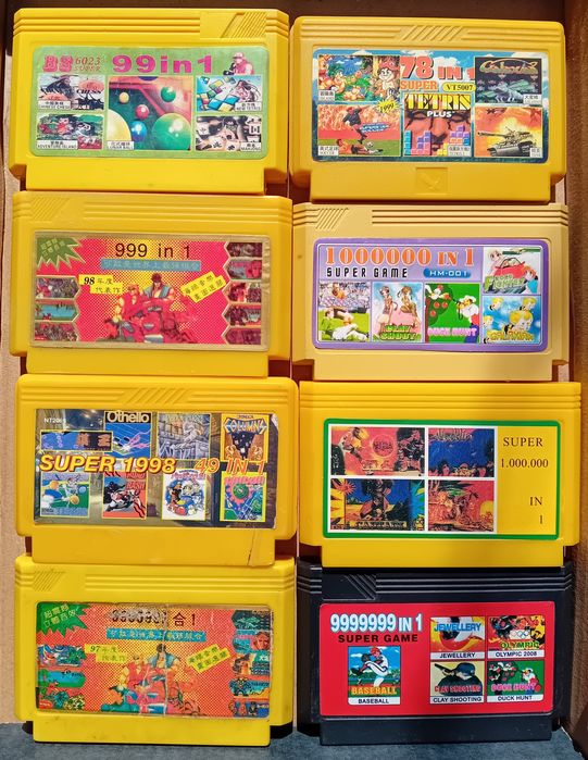 Casete joc vechi Terminator Famicom Sega Nintendo