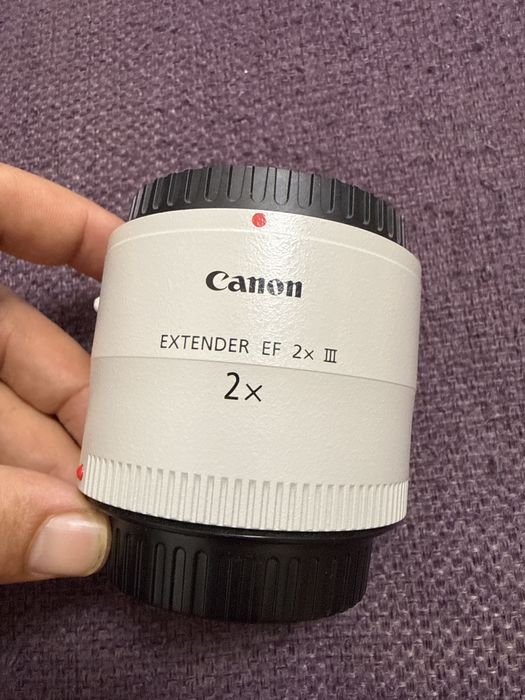 Canon extender EF 2X III ca Nou