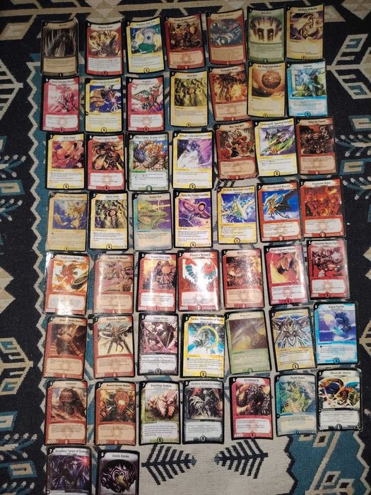 Cărți yughi oh konami 2004-2006 și cărți duel master în stare bună