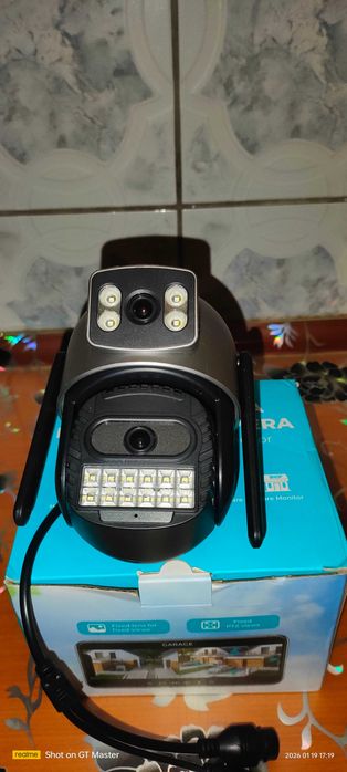 Camera de supraveghere Wi-Fi+ Ethernet