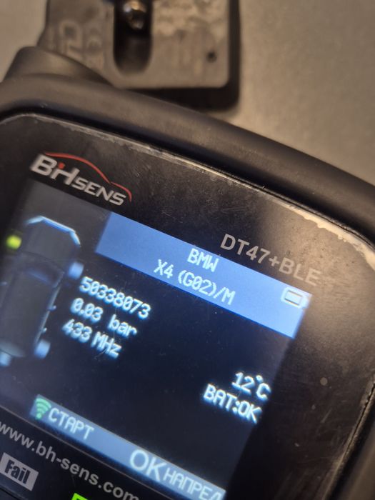 4бр.сензори за налягане на гумите TPMS BMW/БМВ X3 G01/X4 G02