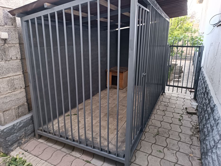 Барерь для собак сборный + будка Бесплатно