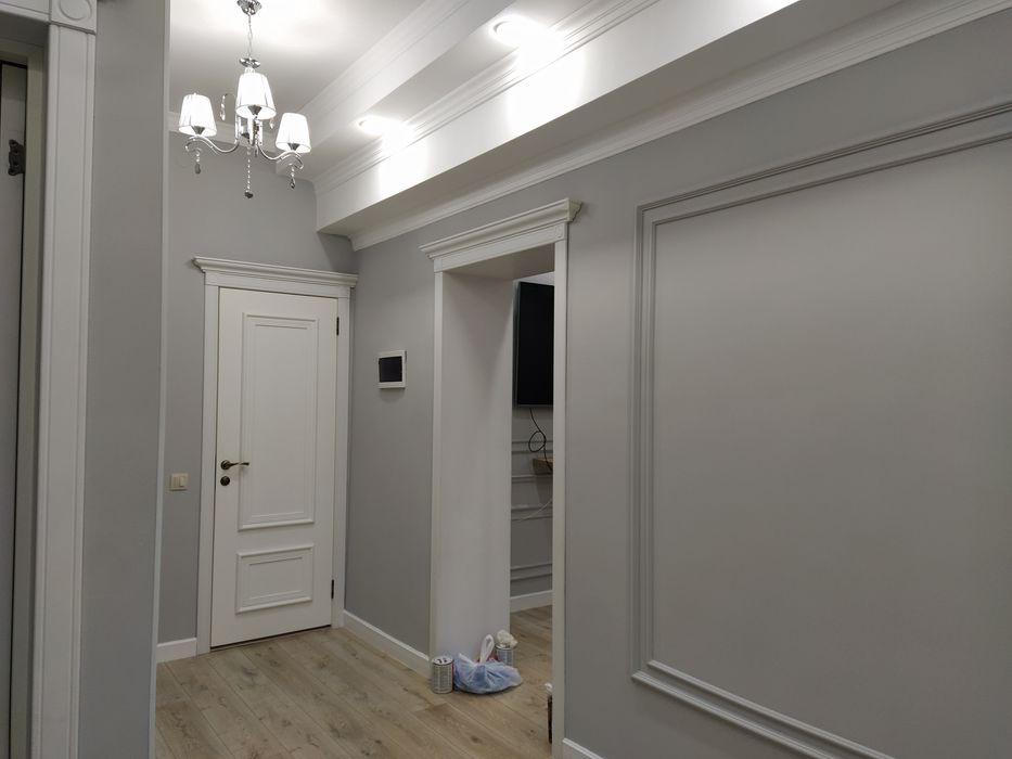 Покраска стен и потолков