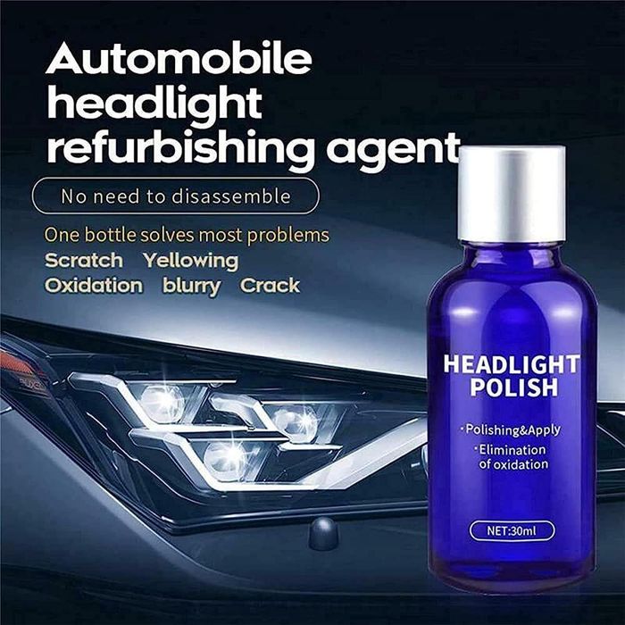 защитно керамично покритие 9h за фарове, 30 мл + апликатор ...