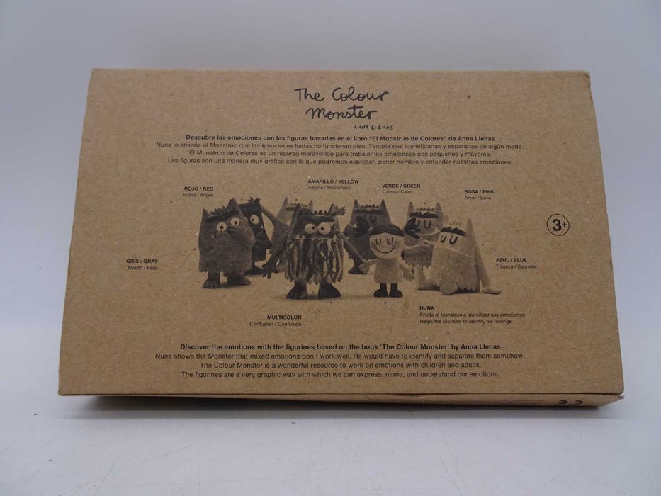 Setul de colecție de figurine Monstrul Culoare, COMASI