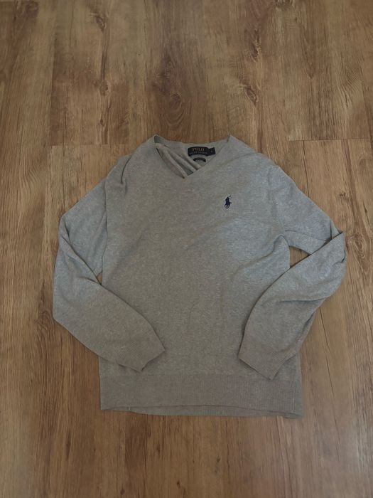 ralph lauren grey sweater/ ралф лорен половер сив