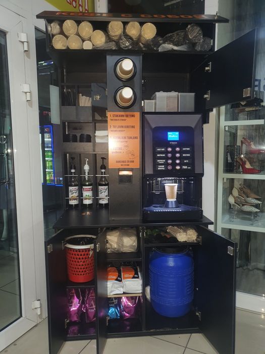 Готовый бизнес кофемашина Tayyor biznes kofe apparati
Tayyor biznes ko