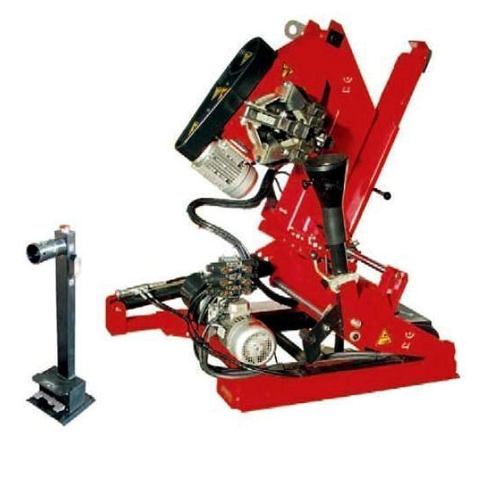 Masina dejantat roti camioane 13-26'' pentru vulcanizare mobila invent