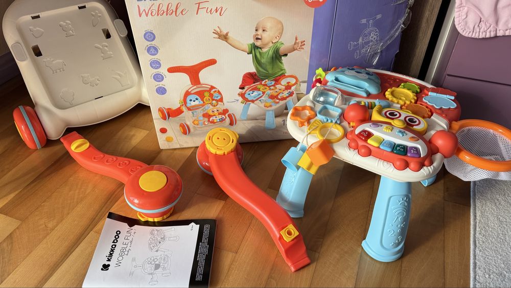 Проходилка уокър 2в1 Kikka Boo Wobble Fun