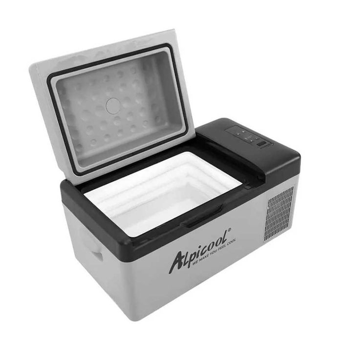 НОВО хладилник за кола КОМПРЕСОРЕН 15л Alpicool фризер за автомобил