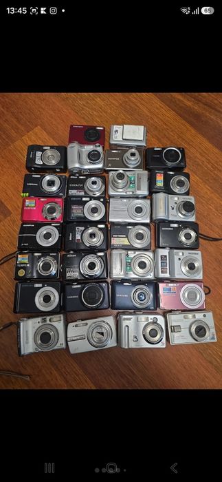 Lot cameră foto Canon, Samsung, Nikon,Olympus