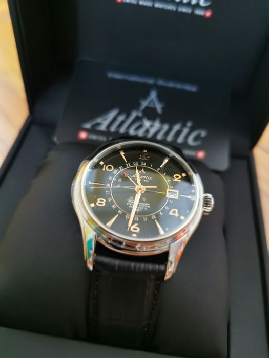 Atlantic Worldmaster 1888 GMT Automatic 52756.41.65R Sp. Ed. + CADOU