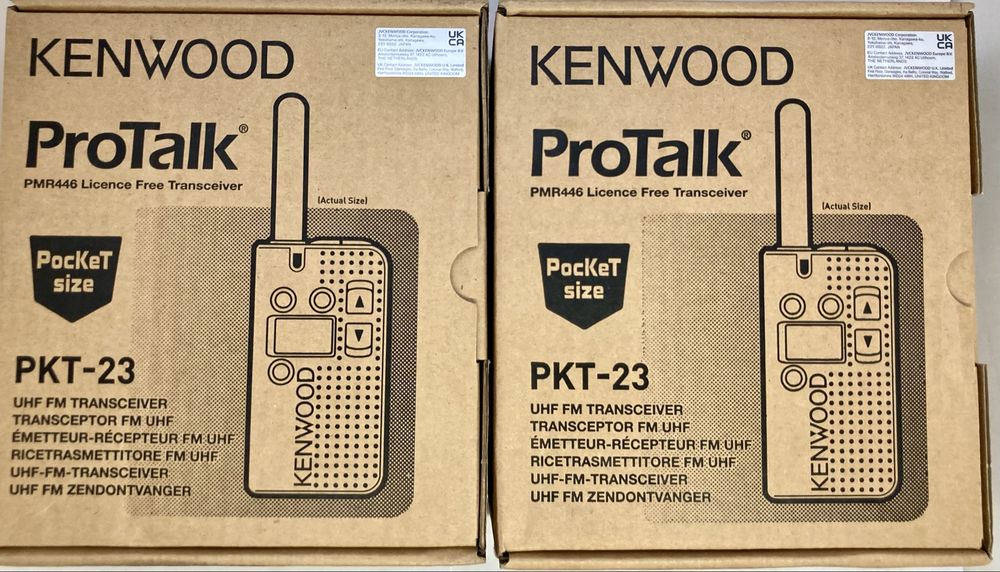 Set 2 statii Kenwood ProTalk PKT-23