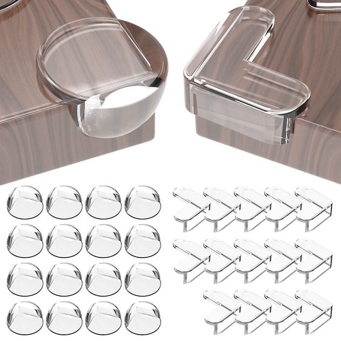 Комплект силиконови предпазители за ъгли