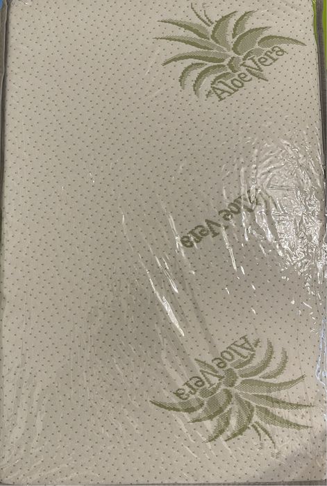 Бебешка антирефлуксна възглавница 60х39см Silver (сребърни нишки)