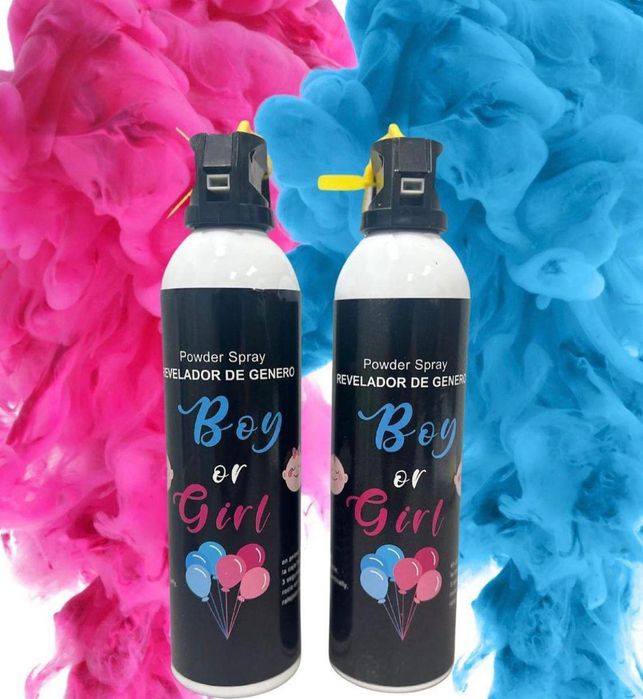 Цветной дым Огнетушитель Гендер пати