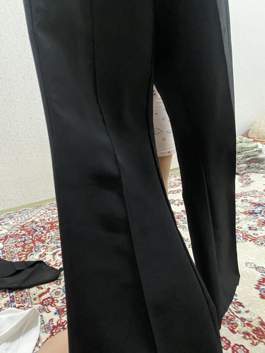 классические брюки, черные