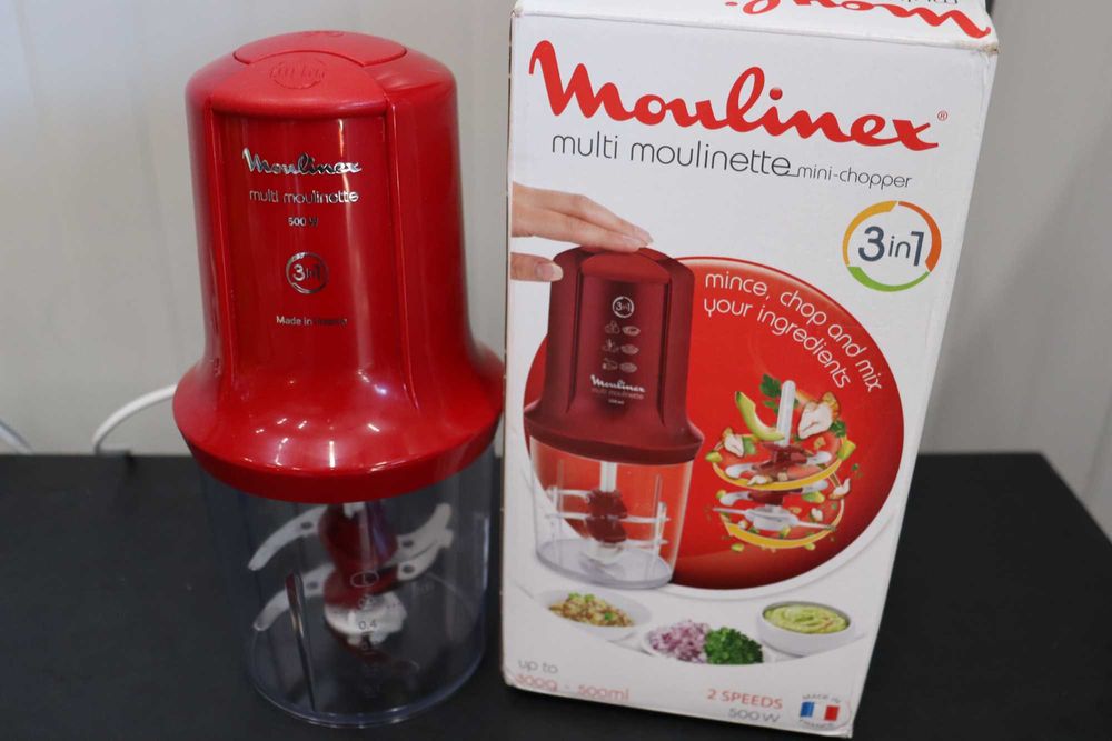 Moulinex, мини чопър , Multi-mill, 500ml, 6 остриета,AT714G32, блендер