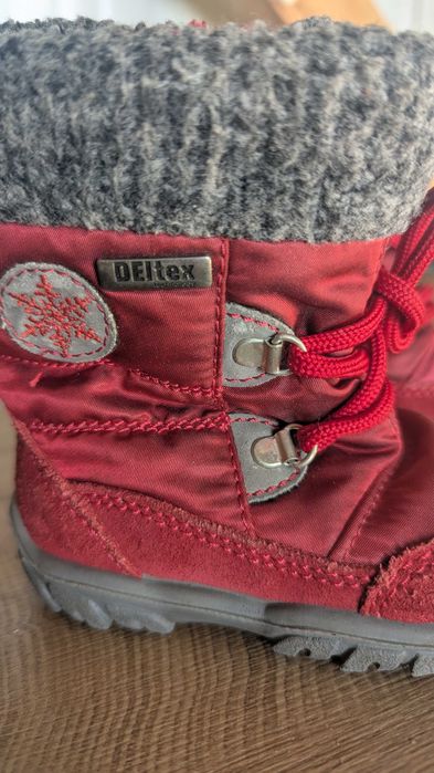 Ботуши  20 размер Del-Tex