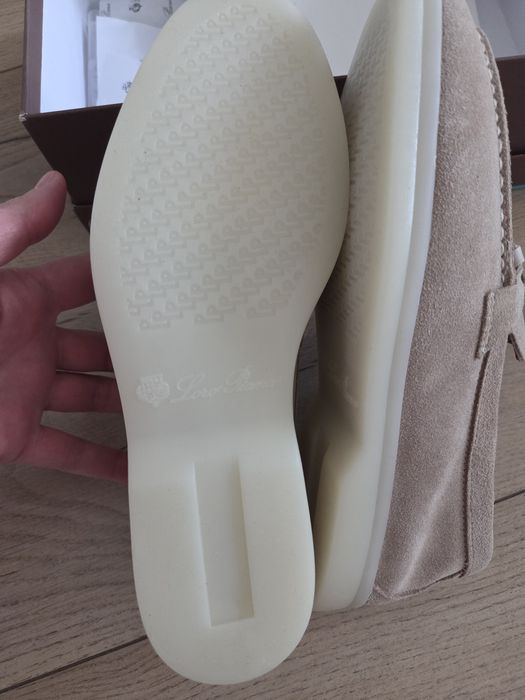 Loafersi model Loro Piana piele naturala