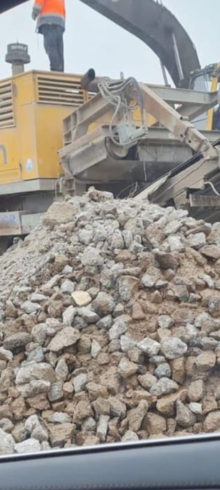 Beton concasat 0-63 mm- popesti leordeni,comuna berceni/vidra/magurele