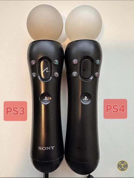Меняю 2шт PS3 Move на 2шт PS4 Move