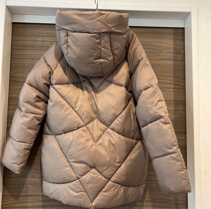 Пуховое пальто Zara для девочек 11-12 лет