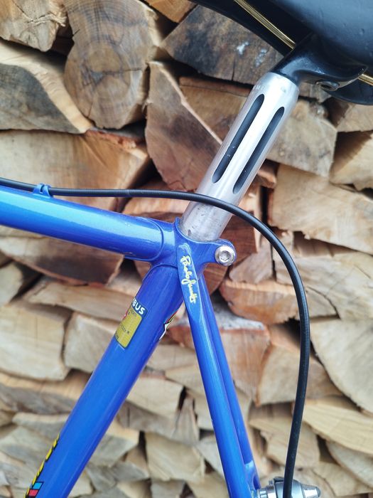 Cursiera Guerciotti, Columbus SL, Cinelli, 600 tricolor, Record, Rolls