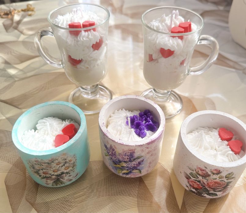 Соевые ароматные свечи