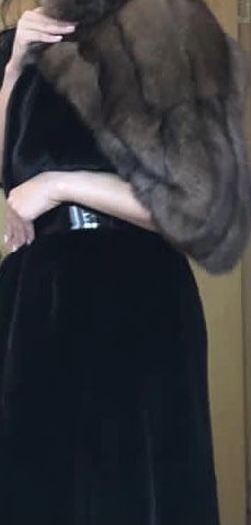 Шуба соболь норка, италия