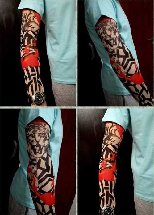 Super OFERTA Maneca tatuata/tatuaj pentru maini, picioare 8 modele