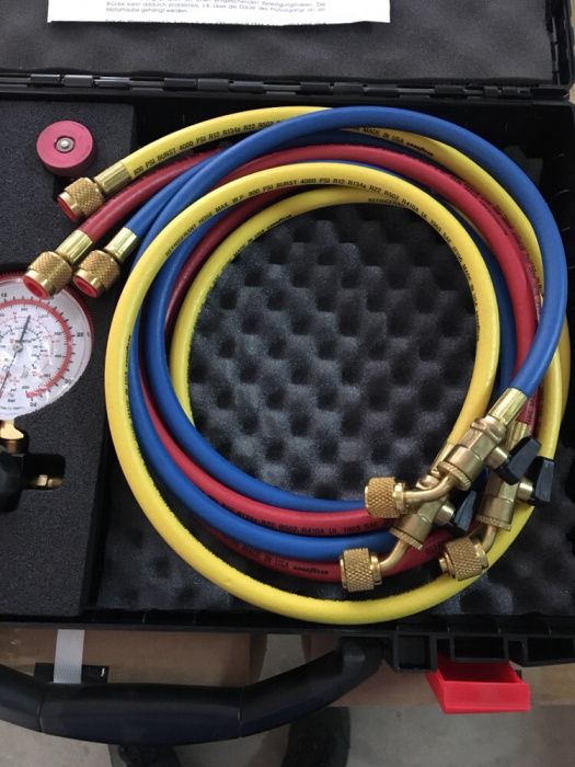 Манометричен блок за автомобилни климатици