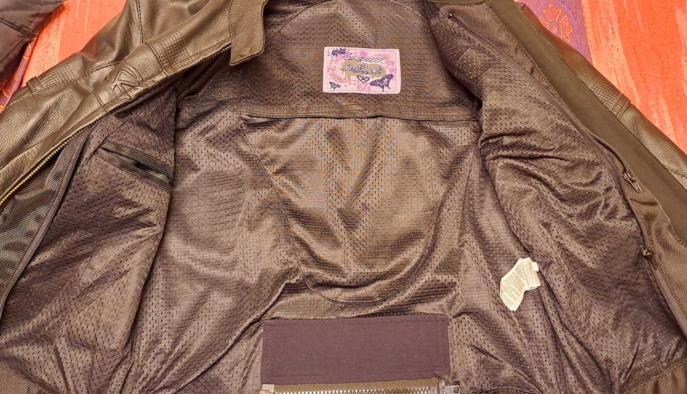 Дамско кожено мото яке IXON, размер L