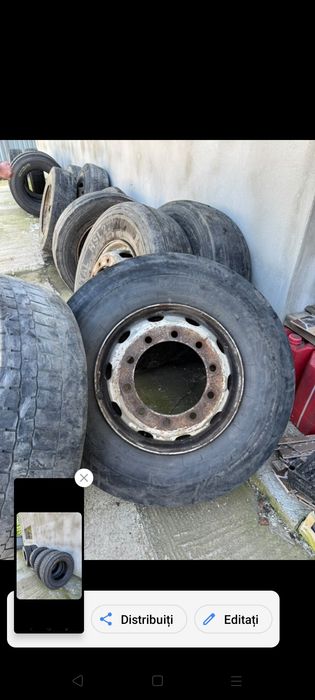 Cauciucuri și jante 315/80 R22,5 și alte