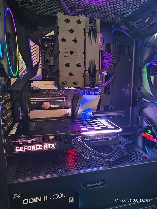 Геймърски i9 9900K, RTX 3060Ti 8GB, RAM 16GB DDR4 3466, SSD 512GB NVME