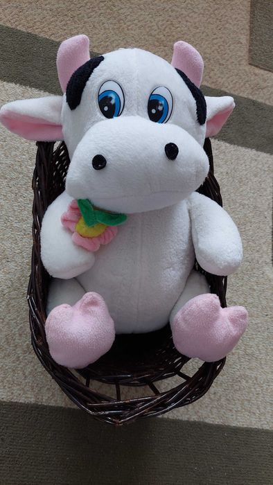 clarabelle cow jucarie plus cosulet trestie