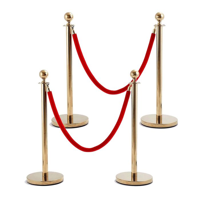 Ограничители ленты ограждения барьер ленточный столбик стойки канатные