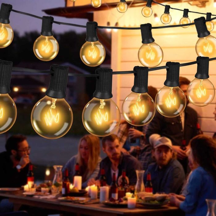 GPATIO 30 м външна гирляндова лампа , водоустойчива  с дистанционно