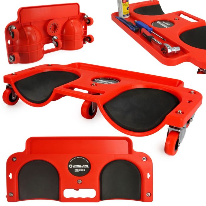 Работни наколенки до 120кг. 5 колелца Mar-Pol