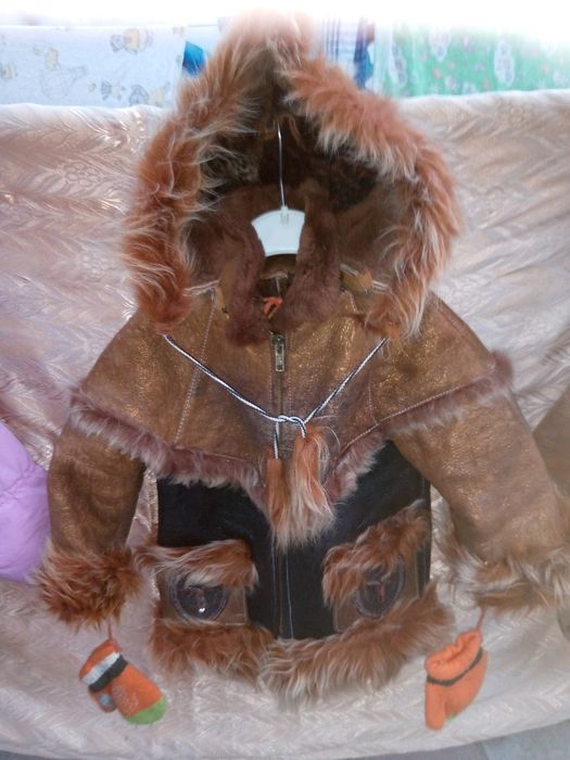Дублёнки на девочку