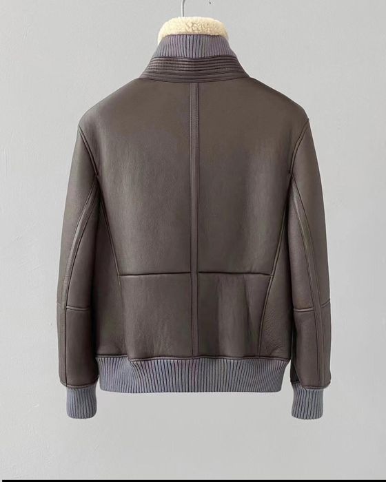 Ново мъжко кожено яке : Brunello Cucinelli