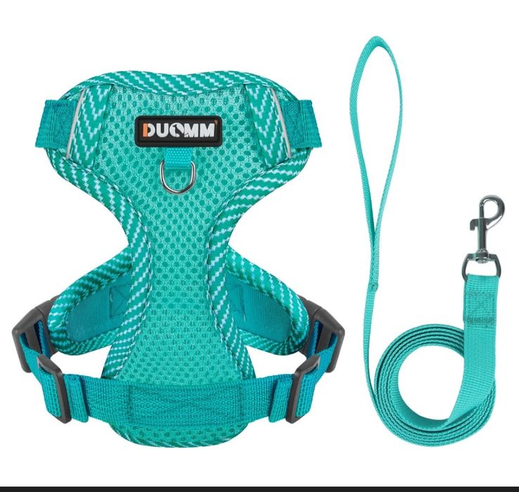 Нагръдник за куче с повод – регулируем, светлоотразителен