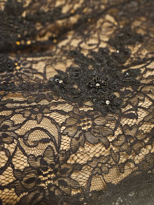 Rochie de gala cu jupon si dantela BG Haute by Scala (SUA) mar 10 (M)